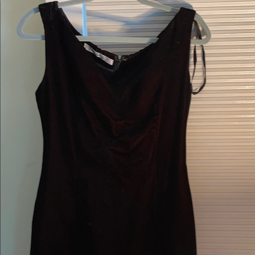 Time to get dressed up! Classy long velvet dress!
